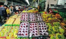 海南水果市场爆料视频,新鲜爆满，热带风情尽享一“果”