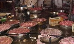 爆料东北火腿肠黑作坊视频,食品安全问题触目惊心