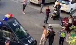 民警爆料被打视频,勇敢执法遭遇暴力冲击